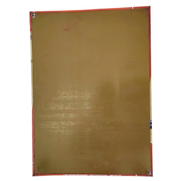 🧨 Original American Rifleman Metal Sign 🔫 NRA Stevens USA - Picture 4 of 14